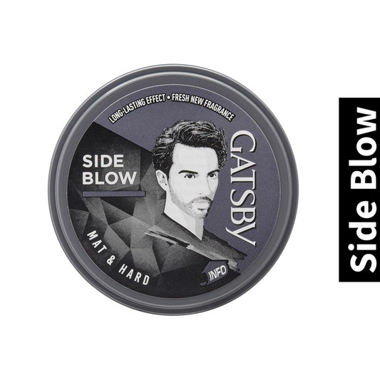 Mat & Hard Gatsby Side Blow Hair Styling Wax 75g