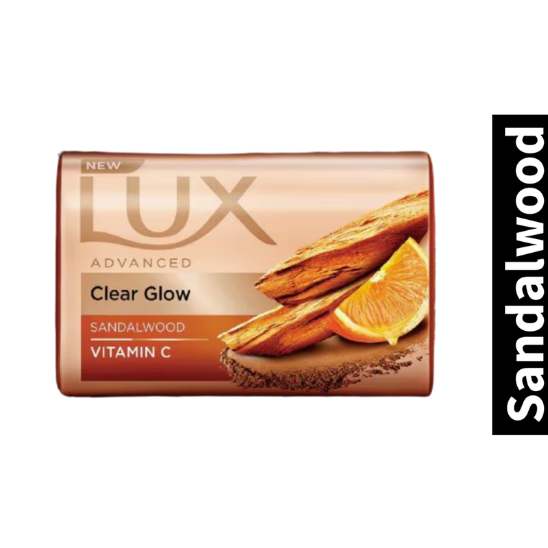 Sandalwood Vitamin C Lux Advanced Clear Glow Bathing Bar 100g