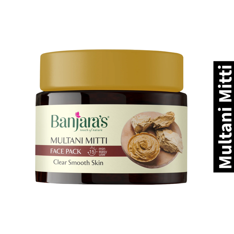 Glowing Skin Banjaras Multani Mitti Face Pack 100g