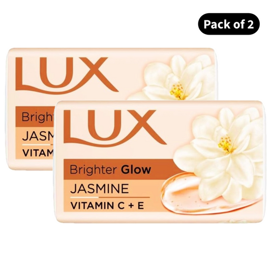 Lux Brighter Glow Jasmine Soap (100gm)(Pack of 2)