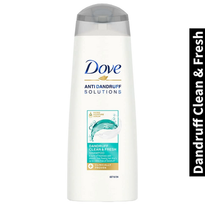 Dandruff Clean & Fresh Dove Anti Dandruff Solution Shampoo 180ml