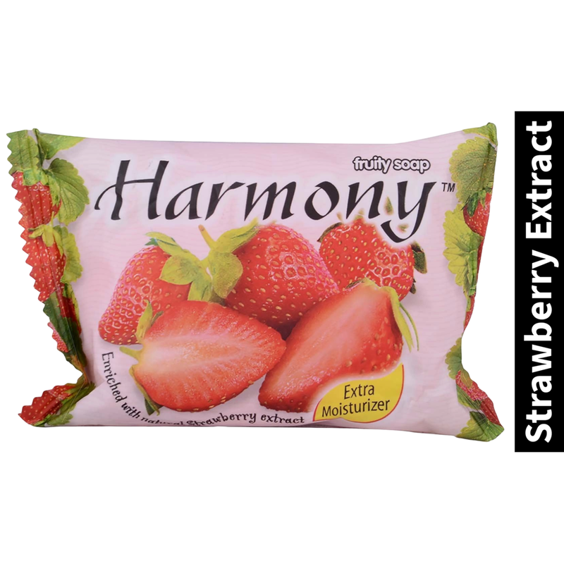 Extra Moisturizer Harmony Strawberry Extract Fruit Soap 75g