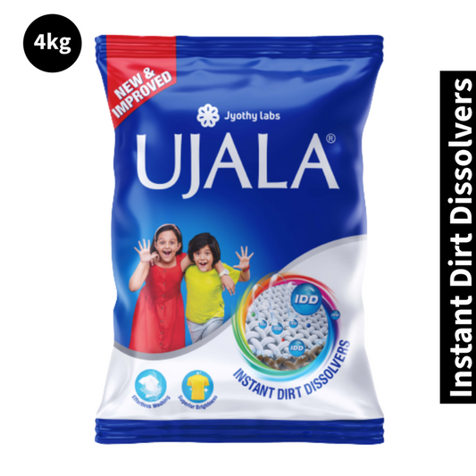 Ujala Detergent Washing Powder Instant Dirt Dissolvers 4Kg