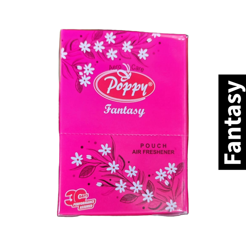 Fantasy Pouch Poppy Natural Fresh Air Freshener 6x10g