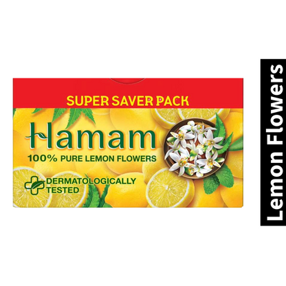 Lemon Flowers Hamam 100% Pure Soap (3x150g)