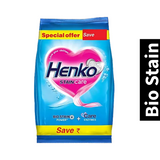Henko Bio Stain Detergent Powder (500gm)(Pack of 1)