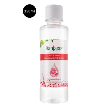 Rose Water Banjara's Soft & Young 250ml Premium