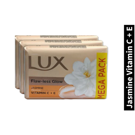 Jasmine Vitamin C + E Lux Flaw-Less Glow Soap (3X150g)