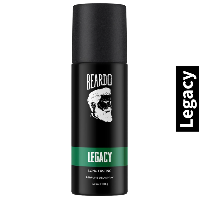 Long Lasting Beardo Legacy Perfume Deo Spray 100g