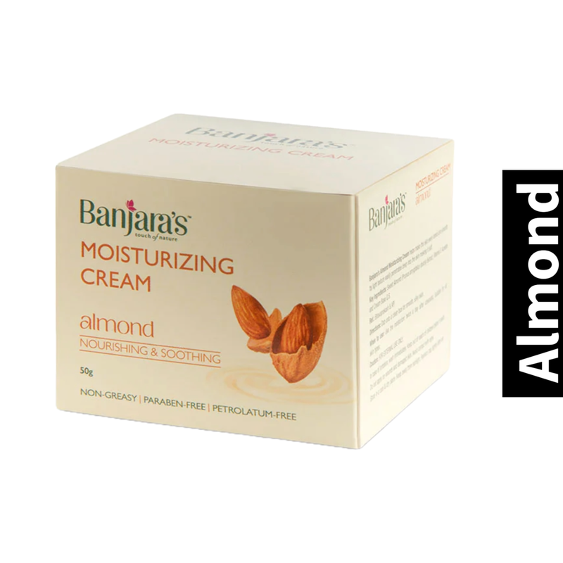 Banjara's Almond Skin Moisturizing Cream 50g