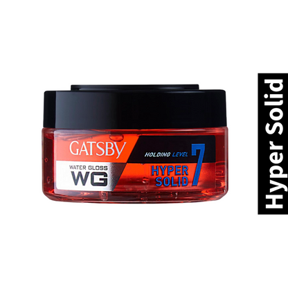 Water Gloss Gatsby Hyper Solid Holding Level 7 Hair Styling 30g