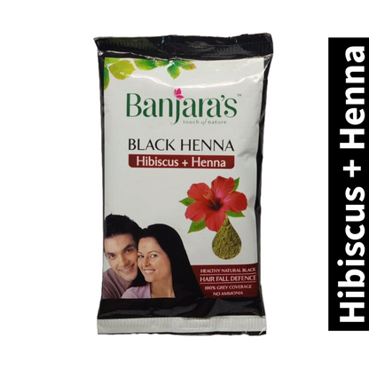 Banjaras Hibiscus + Henna Hair Color (20gm)(Pack of 1)