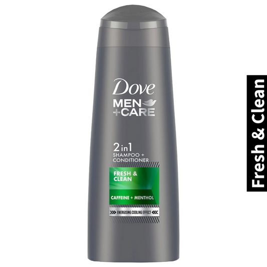 Dove Fresh & Clean 2 in 1 Shampoo + Conditioner (340ml)(Pack of 1)