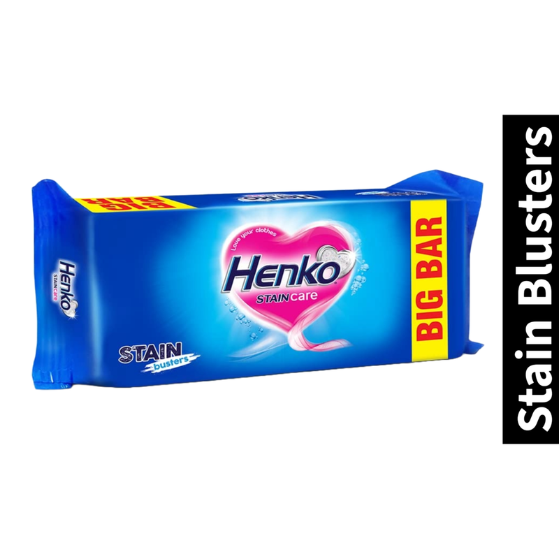 Henko Stain Busters Detergent Bar (80gm)(Pack of 1)