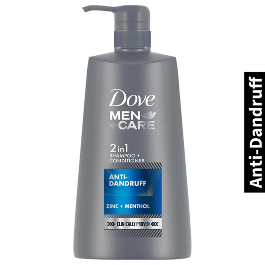 Anti-Dandruff 2 in 1 Dove Men+Care Shampoo + Conditioner 650ml