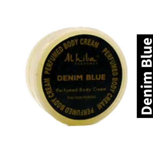 Perfume Body Cream Denim Blue Al Hiba 10g