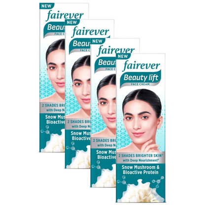 Fairever Beauty Lift 2 Shade Brighter Skin Cream 25g Pack of 4