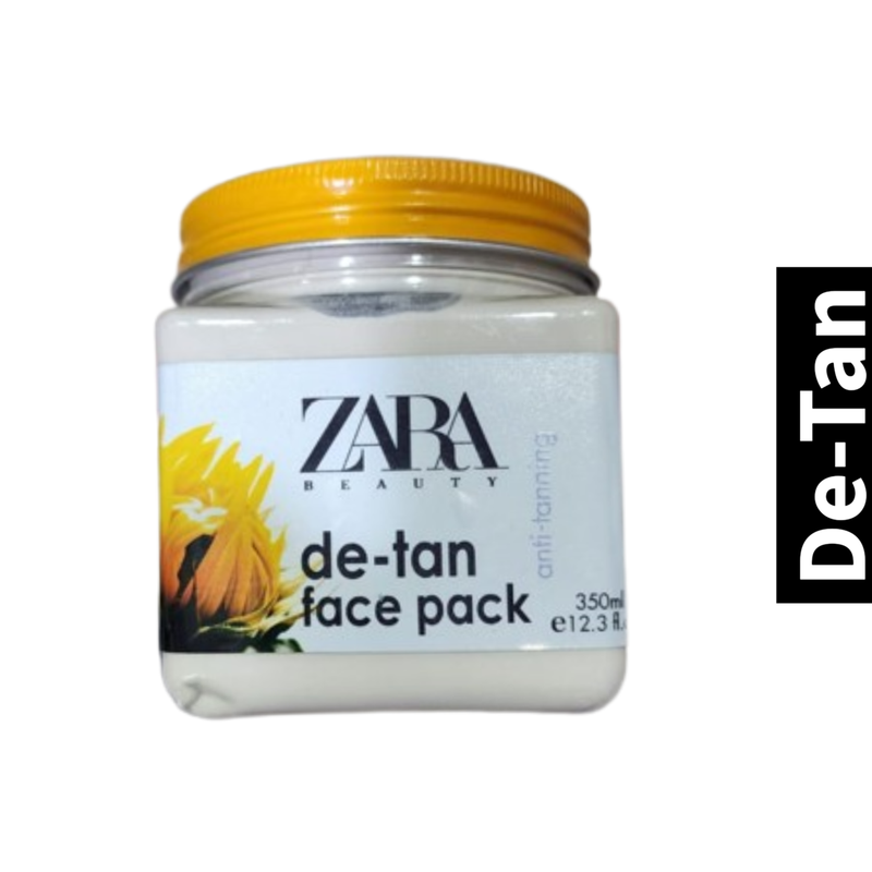 Anti-Tanning Zara Beauty De-Tan Face Pack 350ml