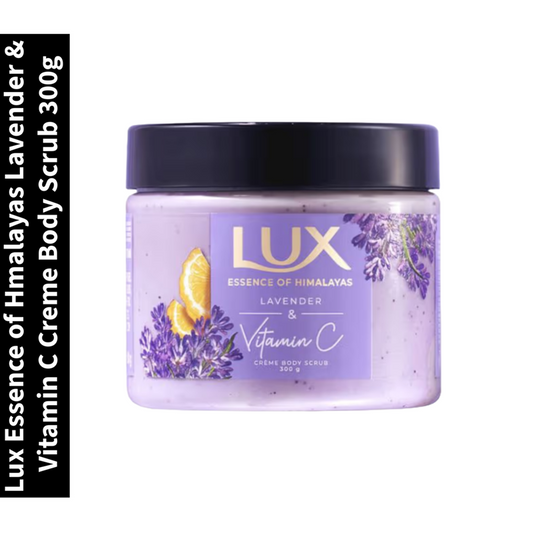 Lavender & Vitamin C Lux Essence of Hmalayas Creme Body Scrub 300g