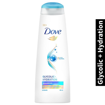 Glycolic + Hydration Dove 5% Hydra Glycol Shampoo 180ml