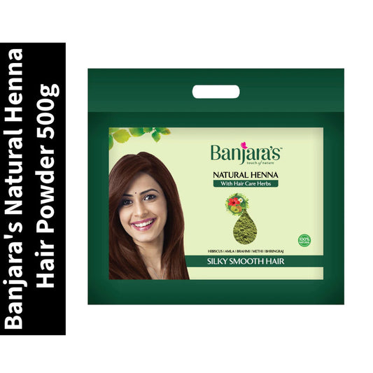 Care Banjara's Natural Henna Hair Powder Skin 500g