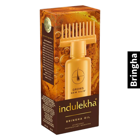 Grows New Hair Indulekha Ayurvedic Bringha Hair Oil 100ml