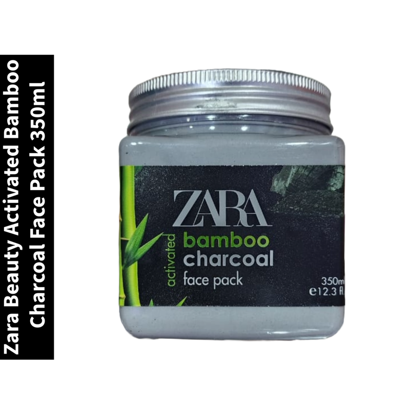 Beauty Zara Activated Bamboo Charcoal Face Pack 350ml