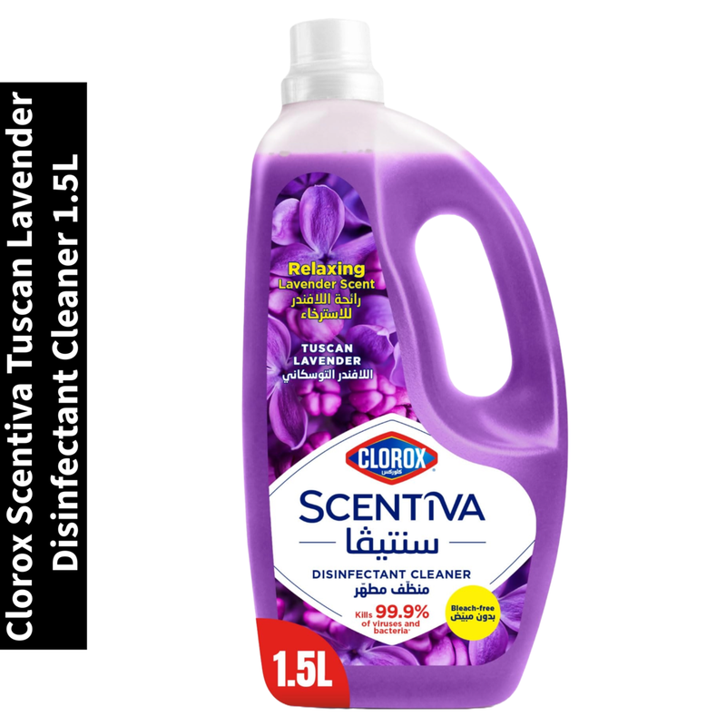 Scentiva Clorox Tuscan Lavender Disinfectant Cleaner 1.5L