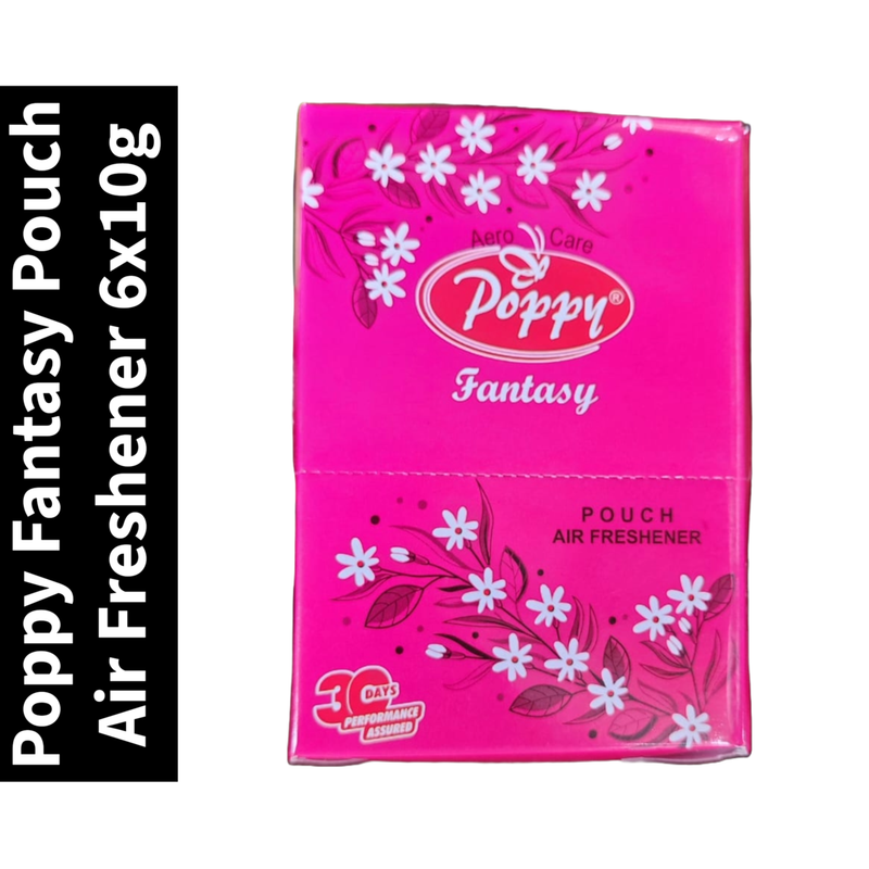 Natural Fresh Poppy Fantasy Pouch Air Freshener 6x10g