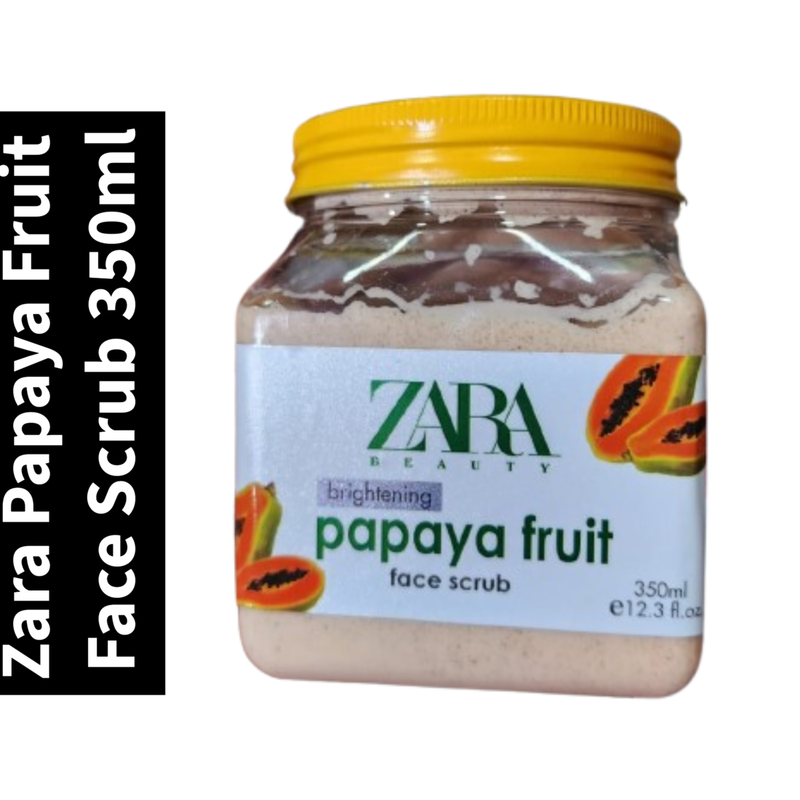 Beauty Zara Brightening Papaya Fruit Face Scrub 350ml