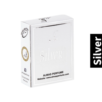 Attar Silver Al Mas Perfume Roll On 3ml