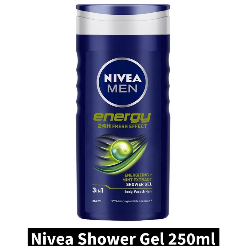 Nivea Men Energy Shower Gel (250ml)(Pack of 1)