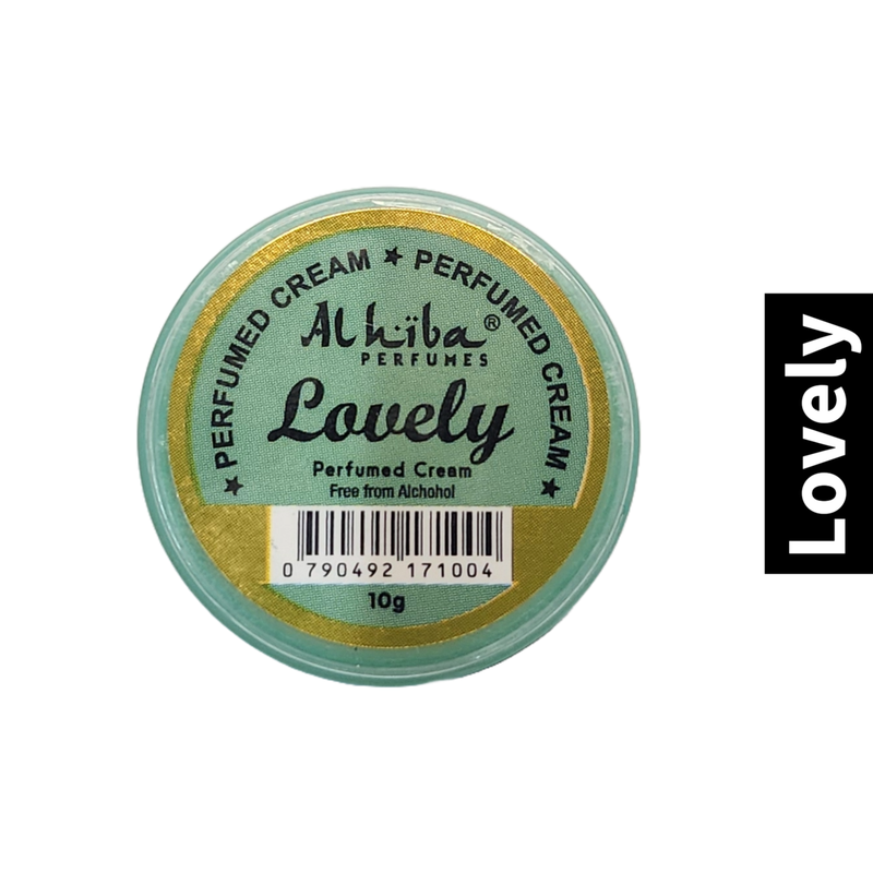 Perfume Body Cream Lovely Al Hiba 10g