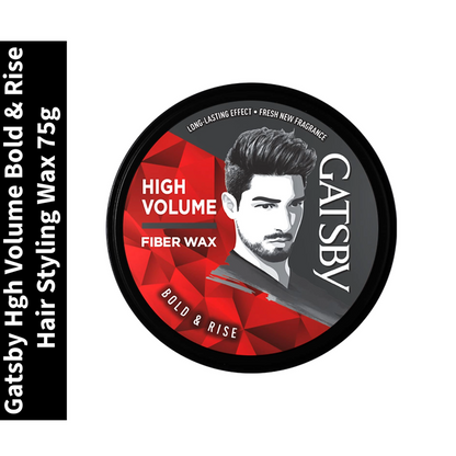 Hgh Volume Gatsby Bold & Rise Hair Styling Wax 75g