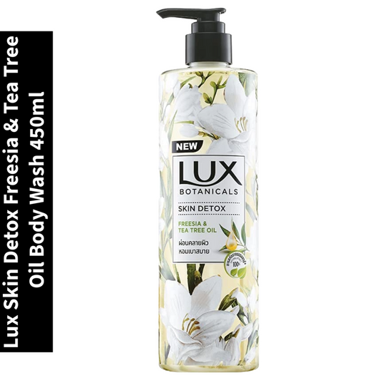 Skin Detox Lux Freesia & Tea Tree Oil Body Wash 450ml