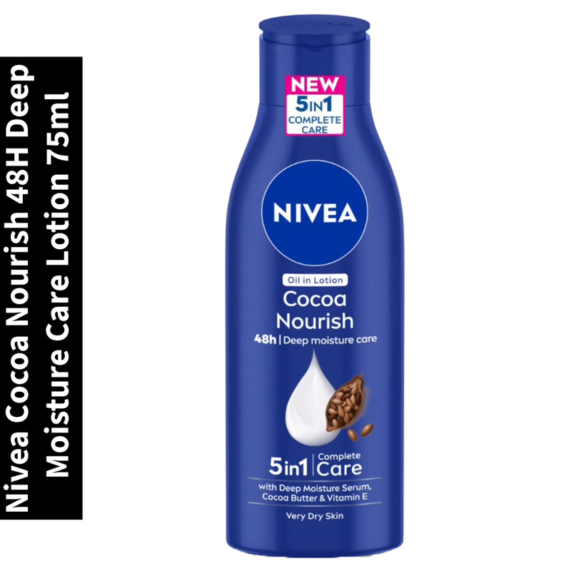 Cocoa Nourish Nivea 48H Deep Moisture Care Lotion 75ml