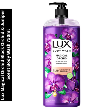 Magical Orchid Lux Black Orchid & Juniper Scent Body Wash 750ml