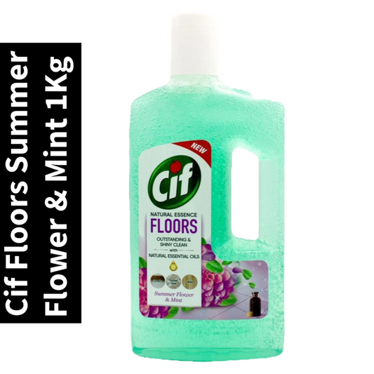 Outstanding & Shiny Clean Cif Floors With Summer Flower & Mint 1Kg