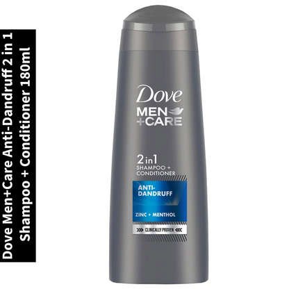 Men+Care Dove Anti-Dandruff 2 in 1 Shampoo + Conditioner 180ml