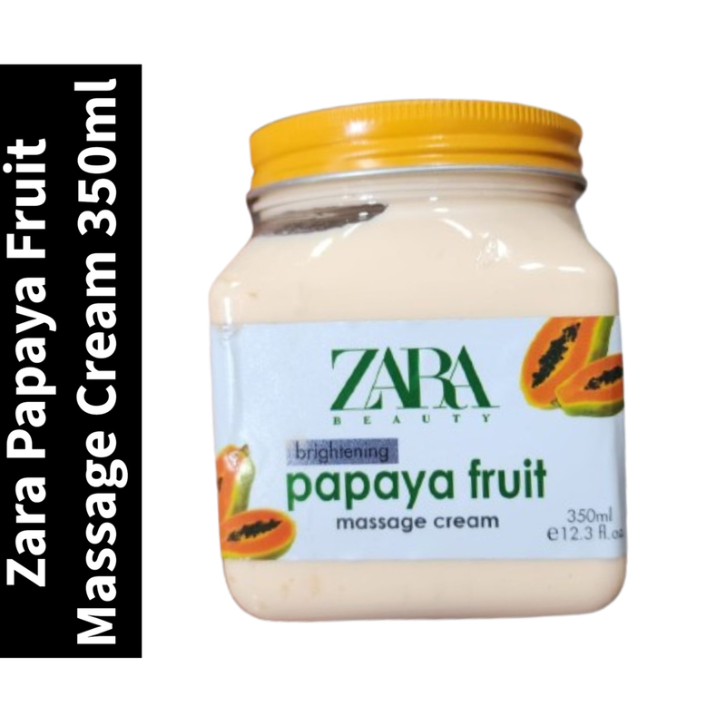 Beauty Zara Brightening Papaya Fruit Massage Cream 350ml