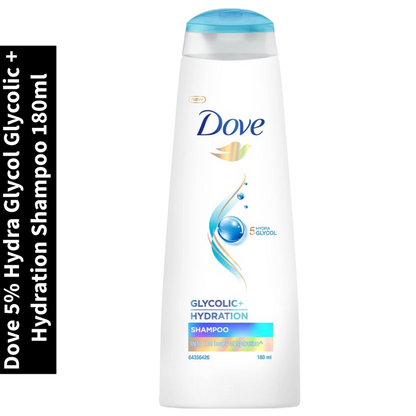 5% Hydra Glycol Dove Glycolic + Hydration Shampoo 180ml