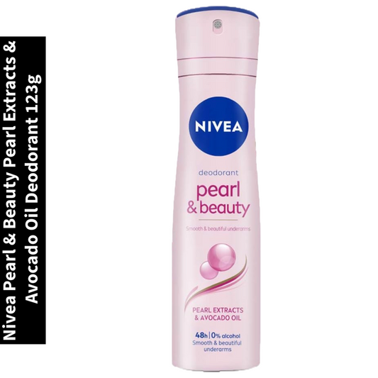 Pearl & Beauty Nivea Pearl Extracts & Avocado Oil Deodorant 123g