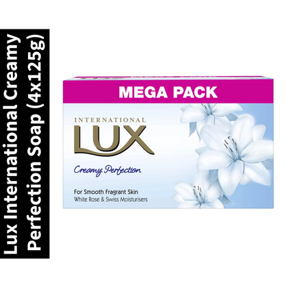 International Lux Creamy Perfection Soap (4x125g)