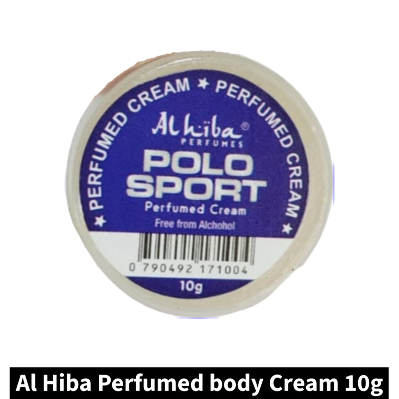 Al Hiba Perfume Body Cream Polo Sport (10gm)