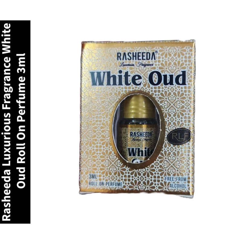 Luxurious Rasheeda Fragrance White Oud Roll On Perfume 3ml