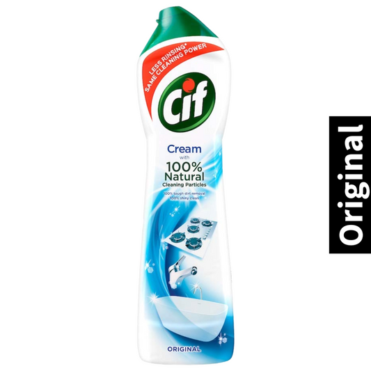 Natural Original Tough Dirt Cif Crème a Recurer With Cleaning 500ml