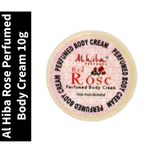 Rose Al Hiba Perfume Body Cream 10g