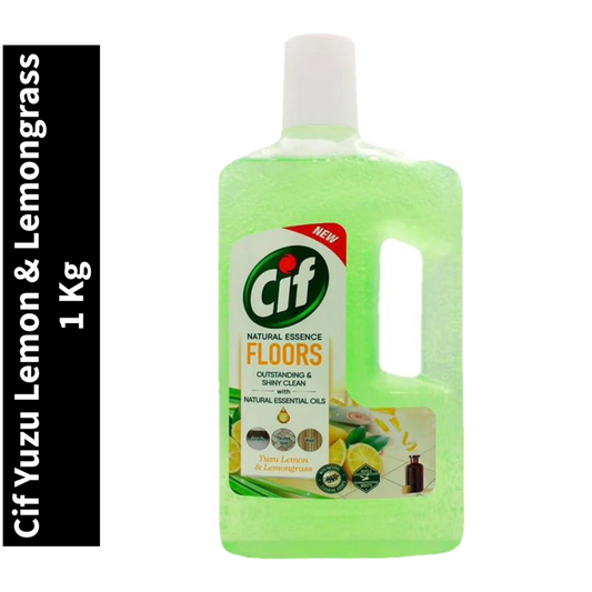 Outstanding & Shiny Clean Cif Floors With Yuzu Lemon & Lemongrass 1Kg