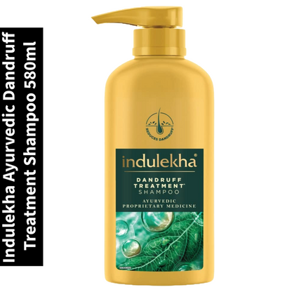 Ayurvedic Indulekha Dandruff Treatment Shampoo 580ml