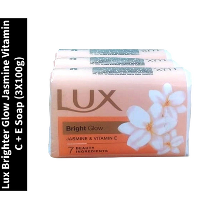 Brighter Glow Lux Jasmine Vitamin C + E Soap (3X100g)